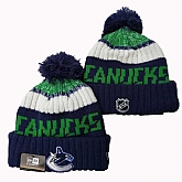 Vancouver Canucks Team Logo Knit Hat YD (1)